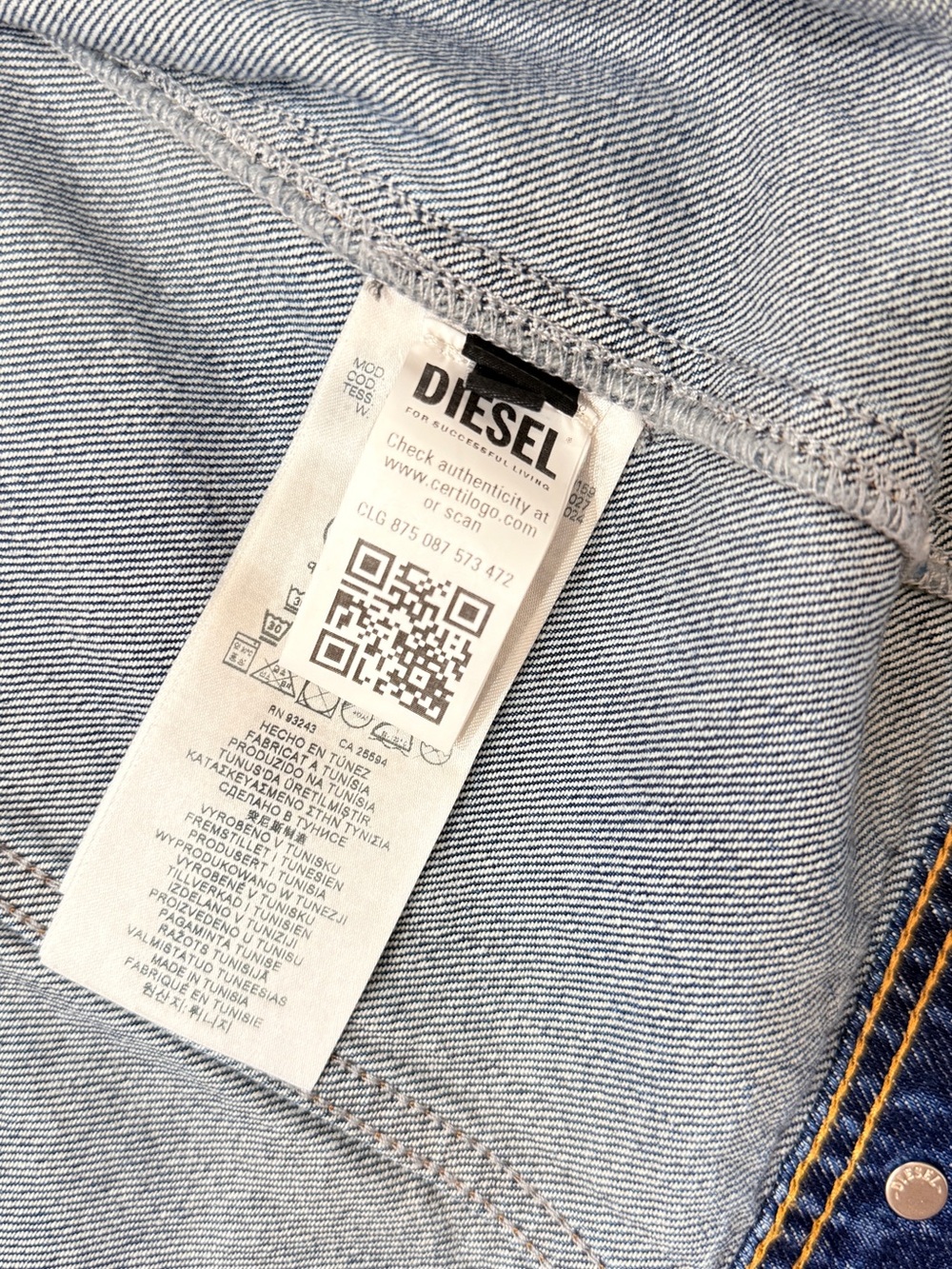 Diesel De-Bonny women jacket M - Picture 4 of 4